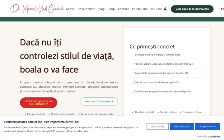 Screenshot of ciovica.com