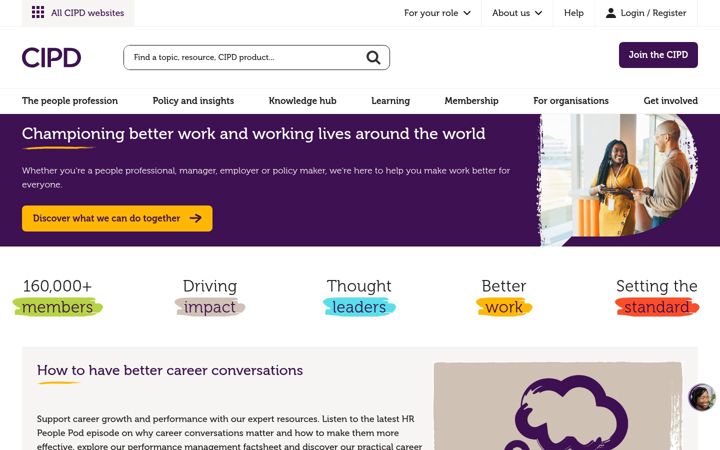 Zrzut ekranu cipd.co.uk