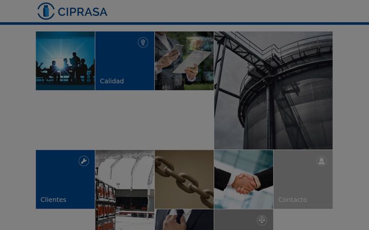 Screenshot of ciprasa.com