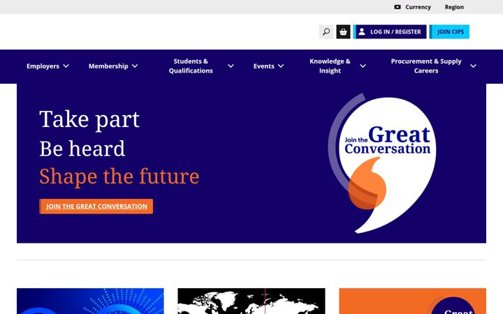 Screenshot of cips.org