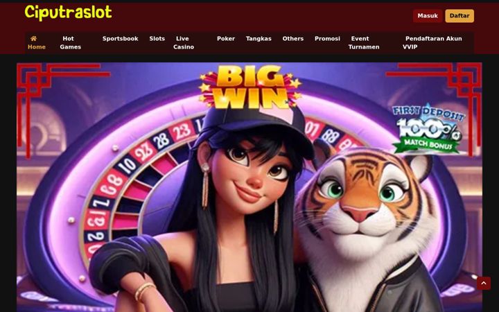 Screenshot of ciputraslots.com