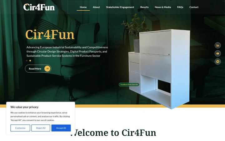 Screenshot ta' cir4fun.eu