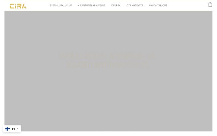 Screenshot di cira.fi