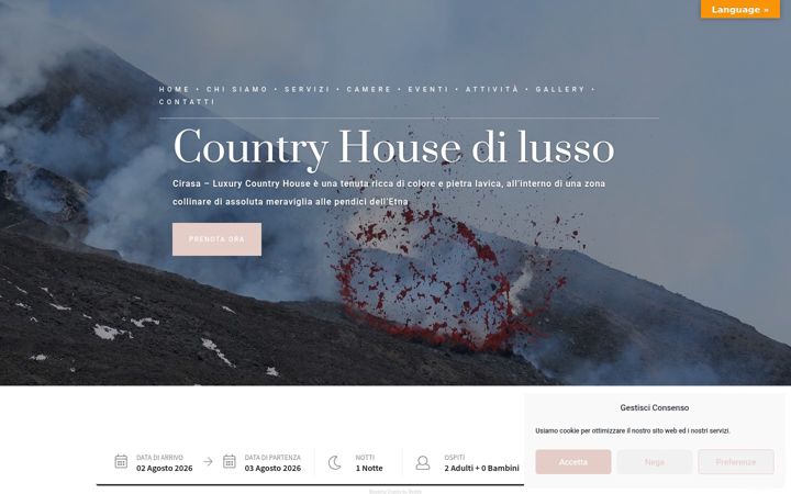 Screenshot of cirasaluxuryescape.com
