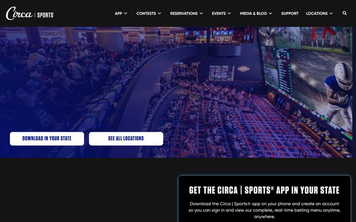 Zrzut ekranu circasports.com