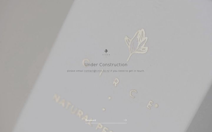 Screenshot of circe.co.nz