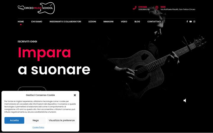 Screenshot ta' circeomusicschool.it