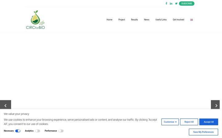 Screenshot ta' circforbio.eu