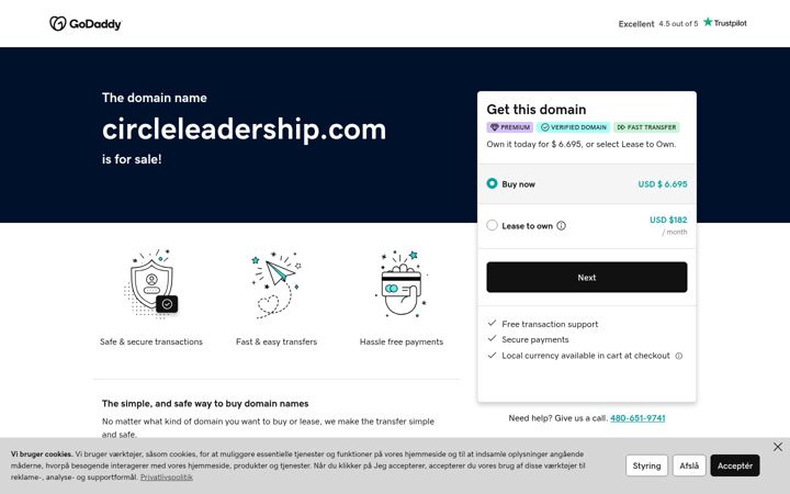 Screenshot of circleleadership.com