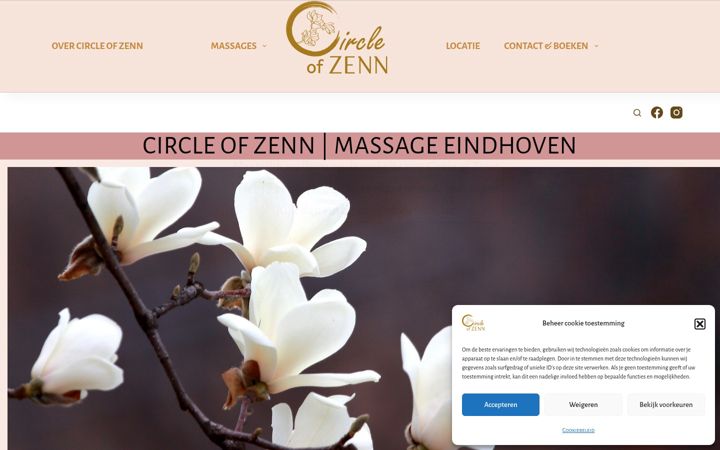 Екранна снимка на circleofzenn.nl