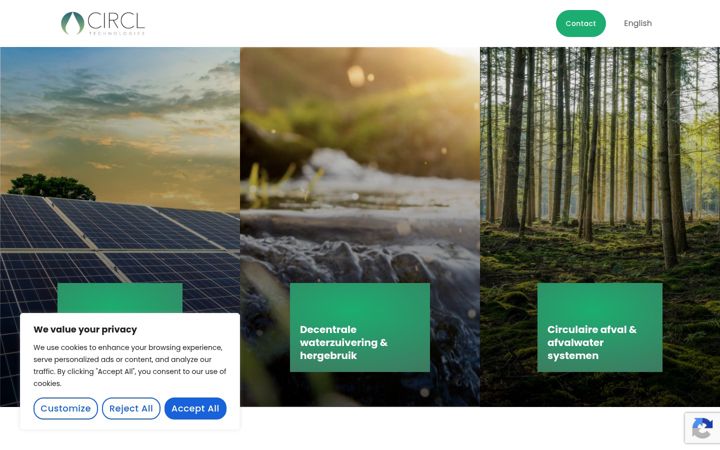 Screenshot of circltechnologies.com