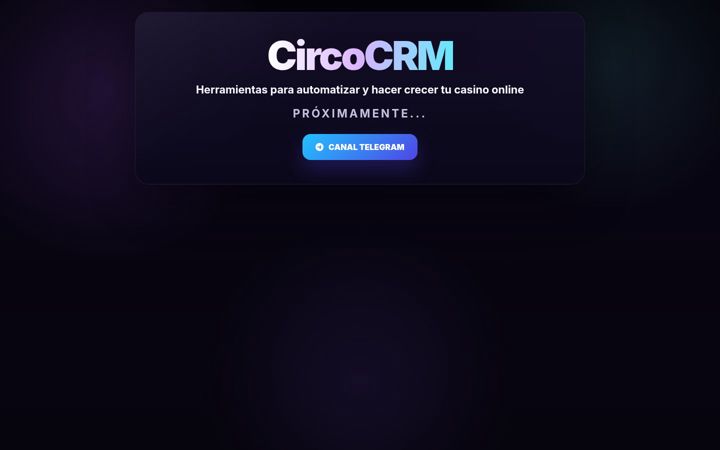 Screenshot of circocrm.com