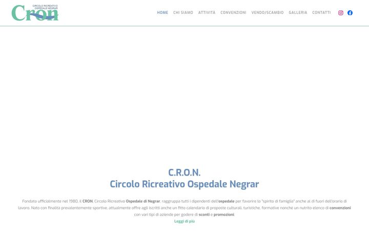 Screenshot ta' circolocron.it