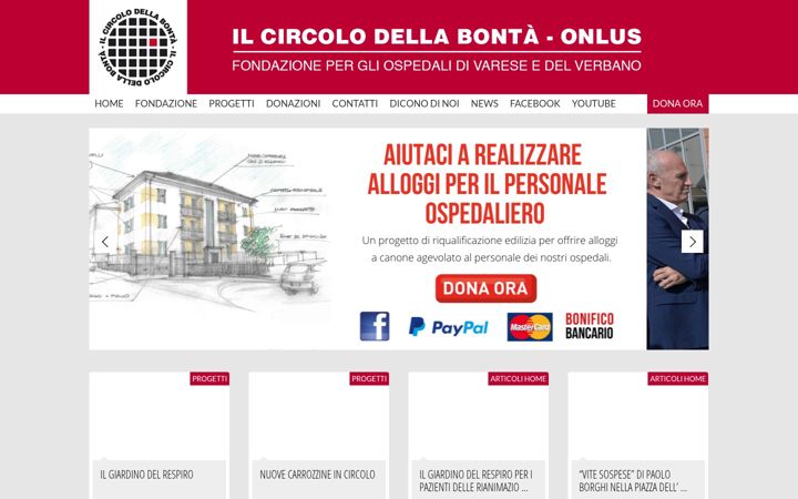 Screenshot ta' circolodellabonta.it