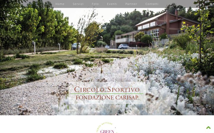 Zrzut ekranu circolosportivofondazionecarisap.it