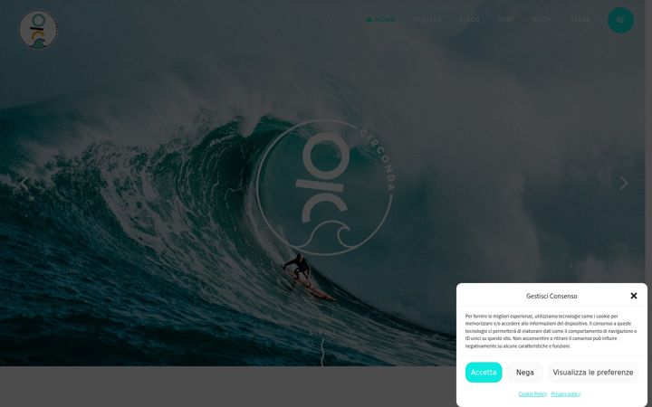 Screenshot of circonda.it