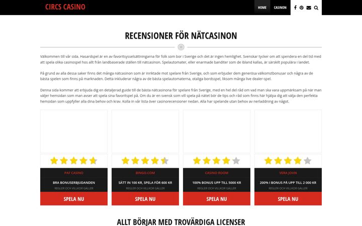 Screenshot του circs.org