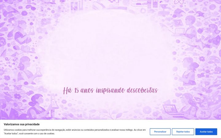 Screenshot του circuitocienciasedf.com.br