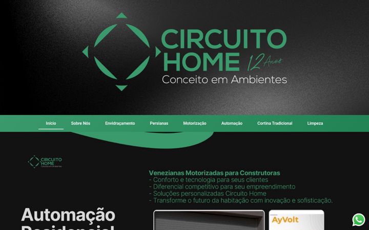 Screenshot του circuitohome.com.br