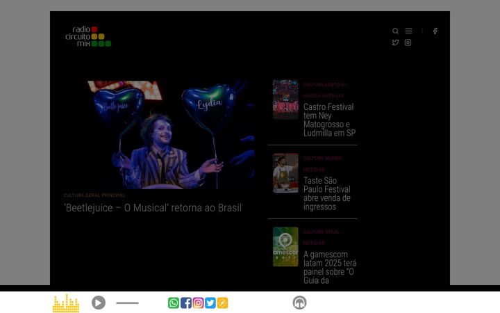 Screenshot του circuitomix.com.br