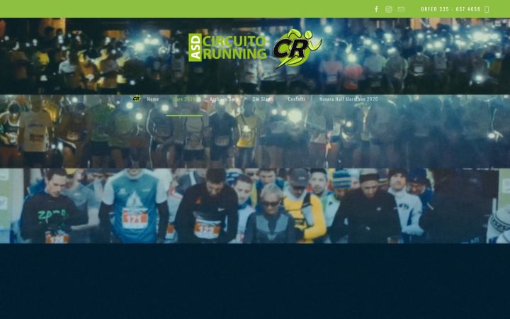 Screenshot of circuitorunning.it
