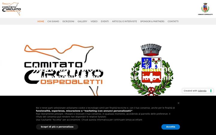 Screenshot του circuitospedaletti.org