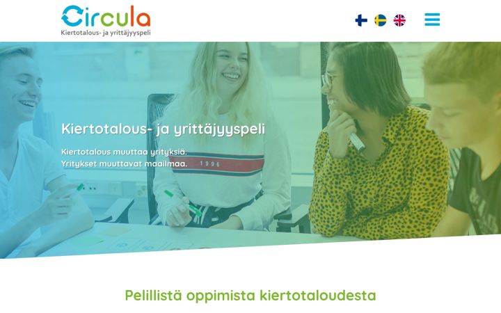 Screenshot di circula.fi