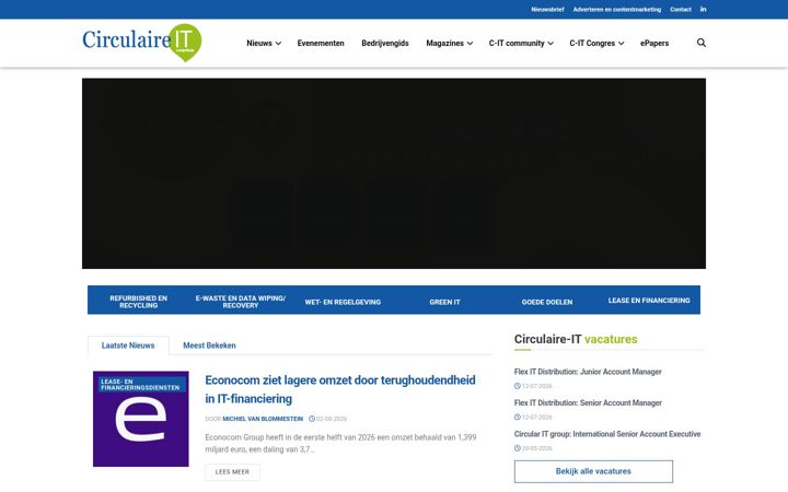 Екранна снимка на circulaire-it.nl