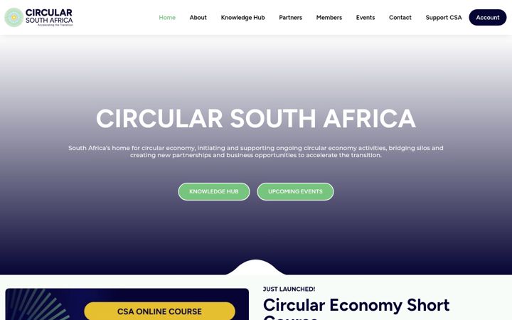 Screenshot van circularsouthafrica.co.za