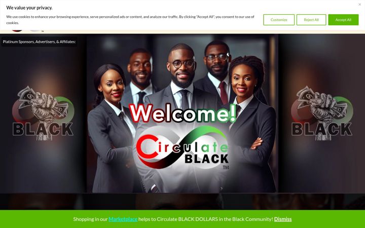 Ekrano kopija circulatingblack.net