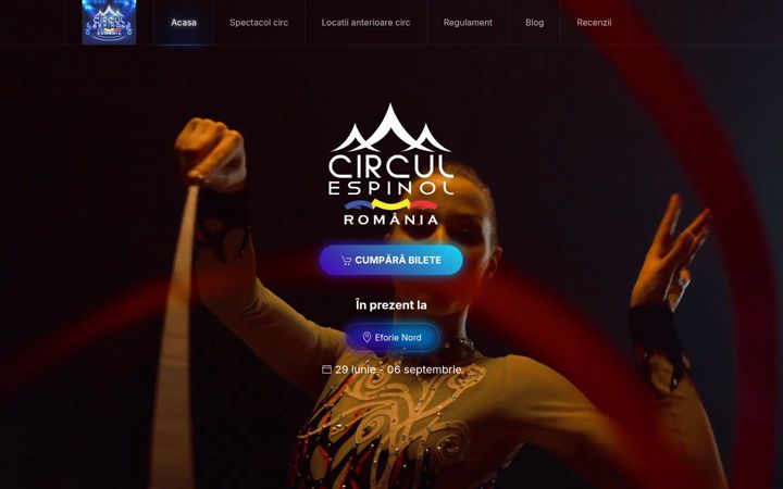 Screenshot of circulespinol.ro