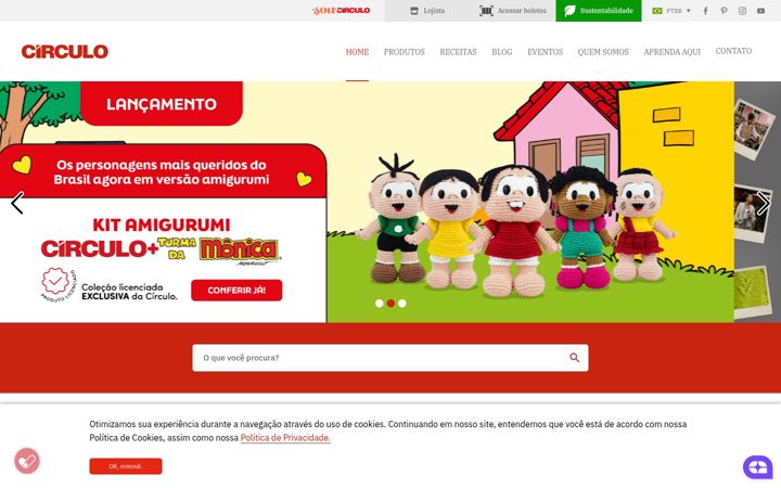 Screenshot of circulo.com.br