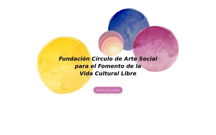 Screenshot of circuloartesocial.com