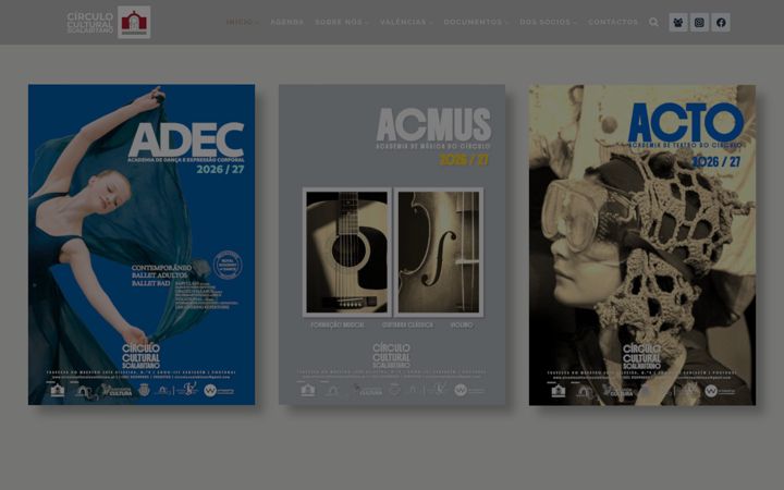 Screenshot of circuloculturalscalabitano.pt