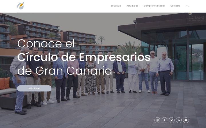 Screenshot του circulodeempresariosdegrancanaria.org