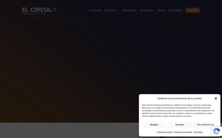 Screenshot of circulodirectivosalicante.com
