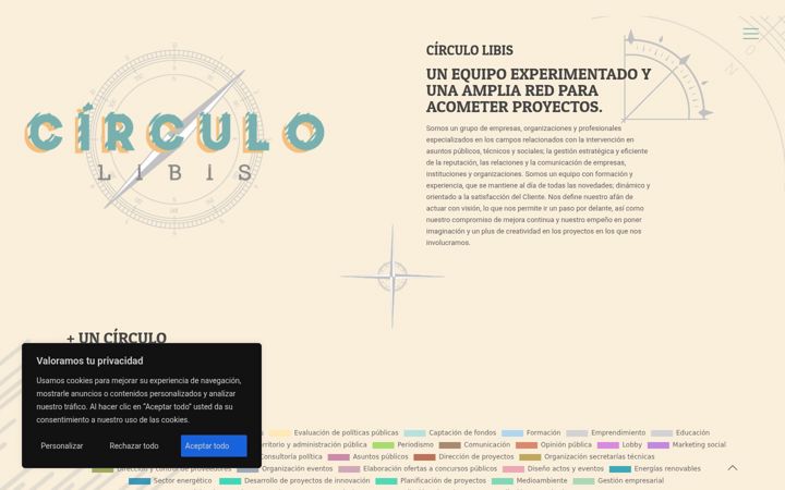 Screenshot of circulolibis.com