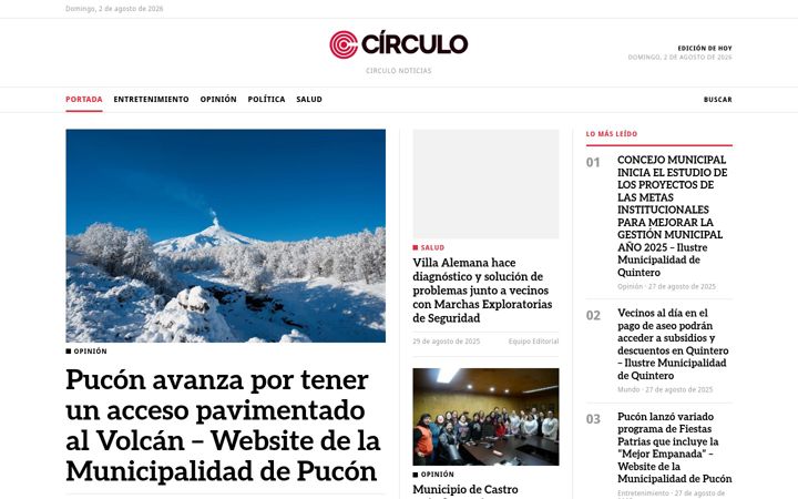Capture d'écran de circulonoticias.co