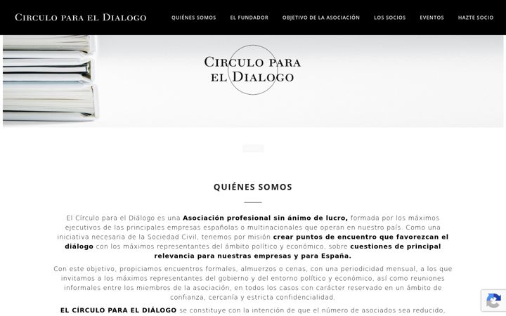 Screenshot of circuloparaeldialogo.com