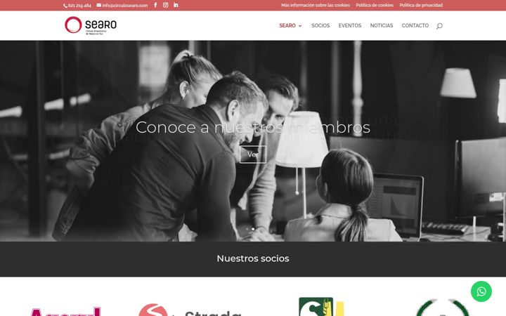 Screenshot of circulosearo.com