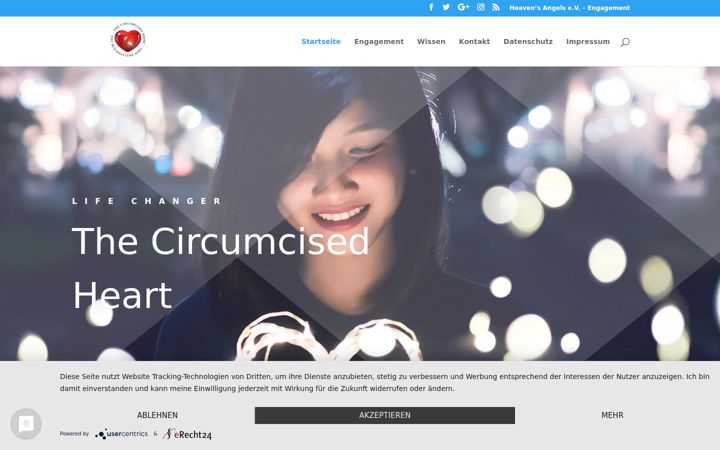 Screenshot του circumcised-heart.org