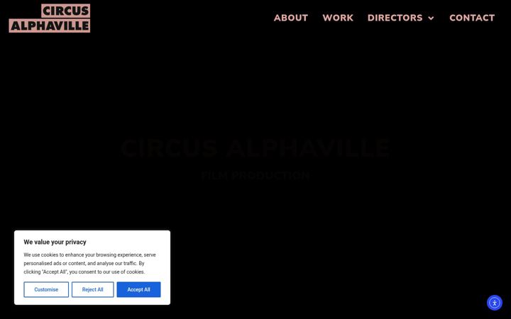Screenshot of circusalphaville.com