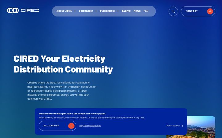 Captură de ecran a cired.net