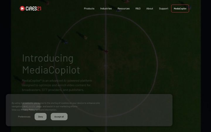 Screenshot of cires21.com