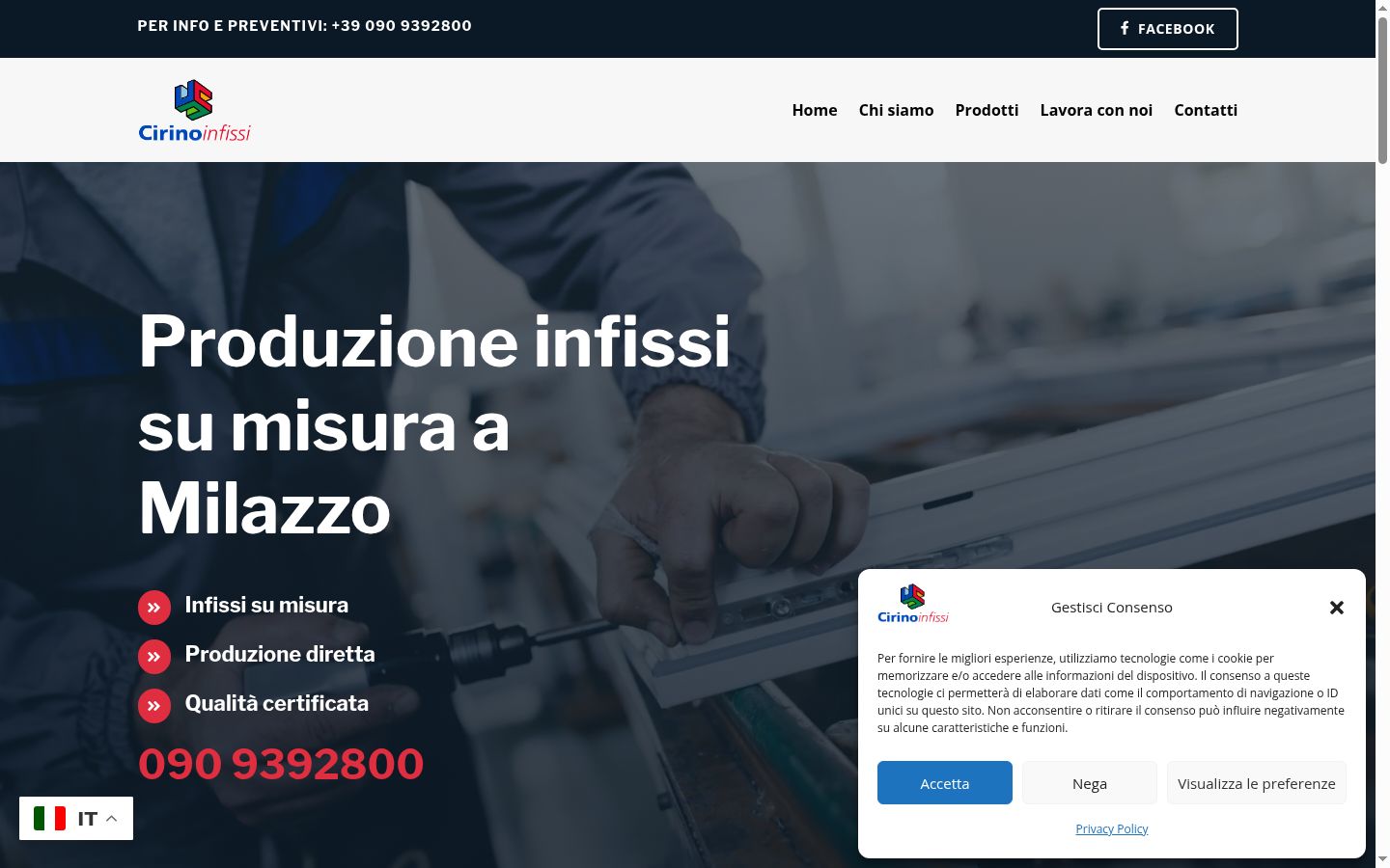 Zrzut ekranu banera zgody wyświetlanego przed jakąkolwiek interakcją