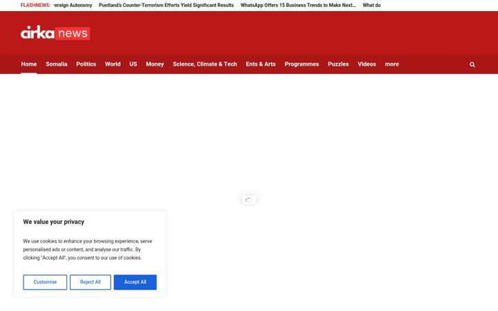 Screenshot of cirkanews.com