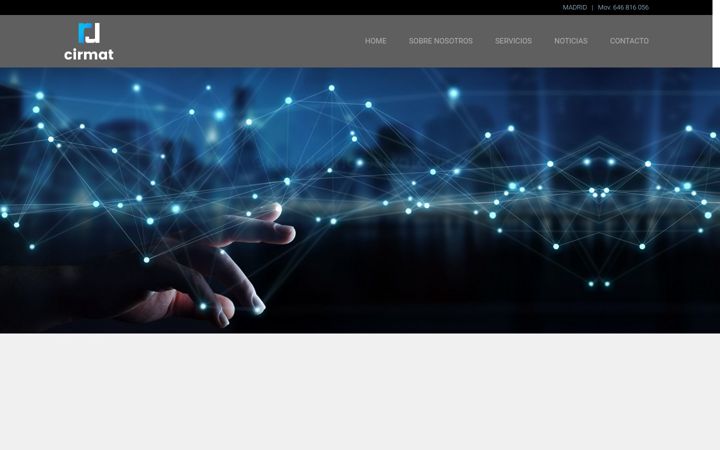 Screenshot of cirmat.com