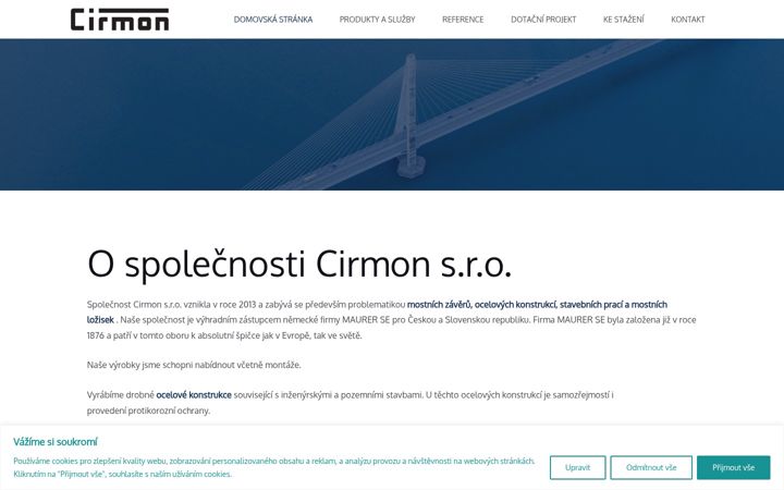 Captura de ecrã de cirmon.cz
