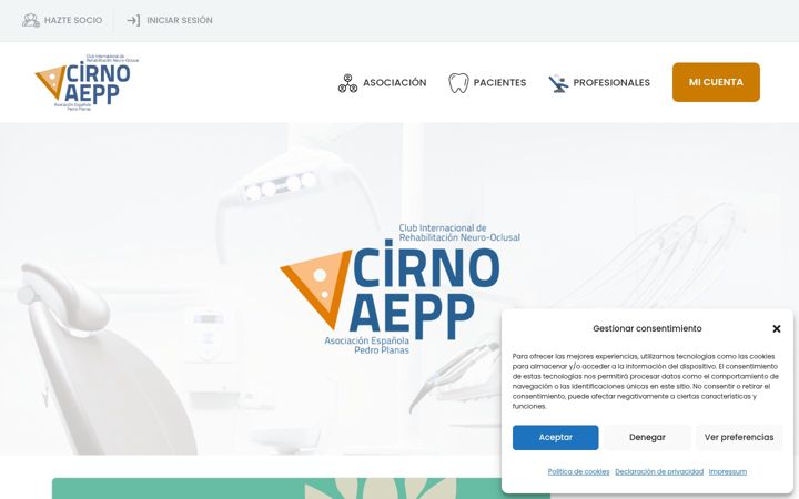 Screenshot of cirno-aepp.com