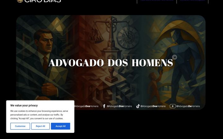 Screenshot van cirodias.com.br